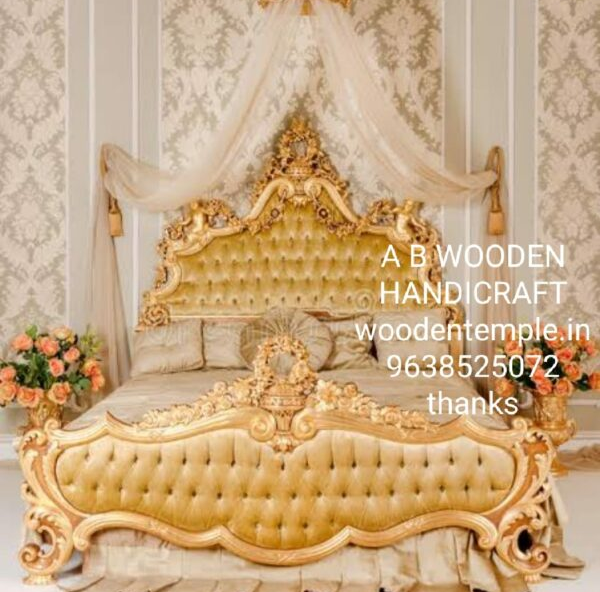 Wooden Double Beds-2
